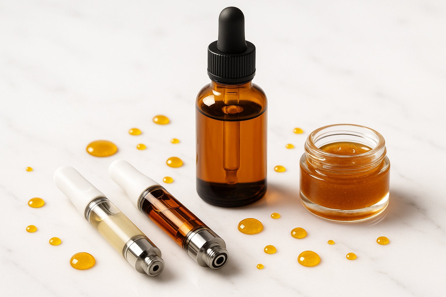 Live Resin vs Distillate